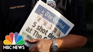 Annapolis Authorities Give Update On Capital Gazette Shooting | NBC News