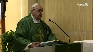 Papa Francesco, omelia a Santa Marta del 18 febbraio 2020