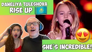 DANELIYA TULESHOVA - RISE UP | WORLD'S BEST REACTION!😍🇰🇿