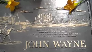 John Wayne's grave