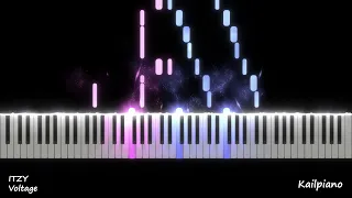 ITZY(있지,イッジ) - Voltage / Piano Tutorial
