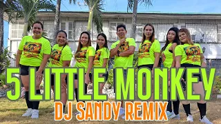 5 LITTLE MONKEY (TikTok Budots Viral)  DJ SANDY REMIX | feat. ZUMBALICIOUS SF