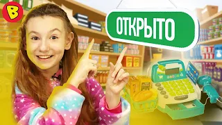 ИГРАЕМ В МАГАЗИН. Супермаркет. Касса. Модный показ