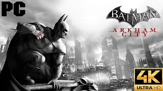 Batman Arkham City PC - Full Game Walkthrough Gameplay (4K 60FPS)