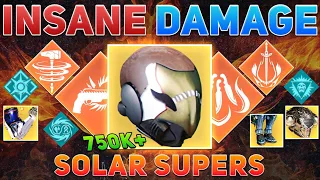 The BEST Solar Super Damage in Season 23 (Super Damage Testing) | Destiny 2 Season of the Wish