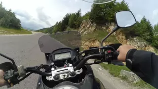 Riding a Suzuki XF650 Freewind through beautiful romanian landscapes (part 2)
