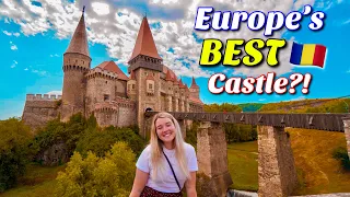 Real Life Romanian FAIRYTALE in Transylvania! | Visiting Corvin Castle | Hunedoara Castle 🏰 Romania