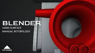 Blender - Hard Surface Manual Retopology