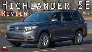 2013 Toyota Highlander SE Review - Straight To The Point