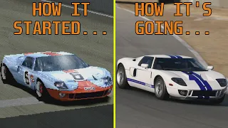 Gran Turismo 2 vs Gran Turismo 7 - Laguna Seca How it started  / How it's Going