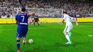 FINAL DA CHAMPIONS LEAGUE PSG vs REAL MADRID, EMOCIONANTE e HISTÓRICO - PES 2021 - MASTER LEAGUE #54