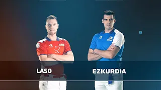 PILOTA (2022-10-29). Lau t' erdiko Txapelketa: Laso/Ezkurdia