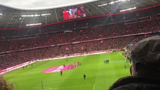 FC BAYERN MÜNCHEN : VFL WOLFSBURG MANNSCHAFTSAUFSTELLUNG🏟🔥Allianz Arena🚩