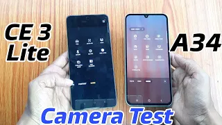 Samsung Galaxy A34 and OnePlus Nord CE 3 Lite Camera Test
