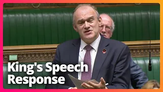 Ed Davey responds to the 2024 King's Speech