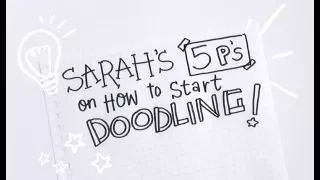 Tips on How to Doodle (Inspirational & Motivational Advice) | Doodles by Sarah