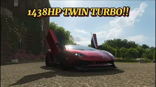 Lamborghini Aventador SV (Forza Horizon 4) - Logitech G920 + Paddle Shifters