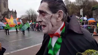 St.Patrick's parade in Dublin 2017. Парад на день Св.Патрика.