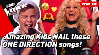 Best ONE DIRECTION performances on The Voice Kids! 😍 | Top 10