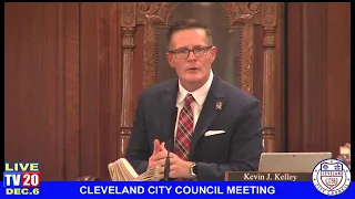 Cleveland City Council Meeting, December 6, 2021