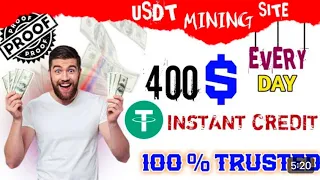 New Usdt Mining Site | usdt earning site | trx usdt mining app | Cloud Mining | usdt investment site