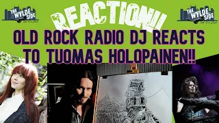 [REACTION!!] Old Rock Radio DJ REACTS to TUOMAS HOLOPAINEN ft. "A Lifetime of Adventure". (Official)