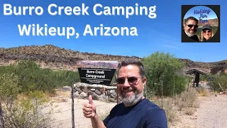 Burro Creek Campground near Wikieup, AZ