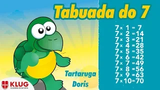 Karaokê da Tabuada do 7 - Tartaruga Doris