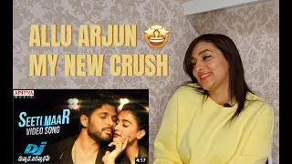 SEETI MAAR- ALLU ARJUN- POOJA HEGDE- DJ VIDEO SONG- MOROCCAN REACTION!!!