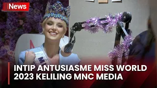 Berkunjung ke MNC Media, Miss World 2023 Krystyna Pyszkova Merasa Terhormat