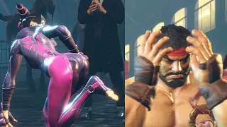 Juri Butt Taunts Everyone And Their Reaction - Street Fighter 6