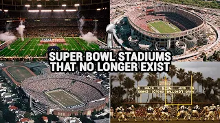 Super Bowl Stadiums That No Longer Exist