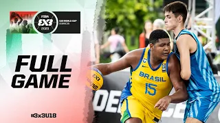 Brazil 🇧🇷 vs Slovenia 🇸🇮 | Men | Full Game | FIBA 3x3 U18 World Cup 2023