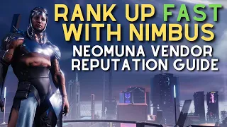 How to Rank Up FAST with Nimbus | Neomuna Vendor Reputation Guide