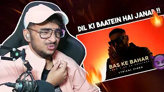 Badshah - Bas Ke Bahar Reaction Video | 3:00 AM Sessions | 2022 - JUNIOR REACTS