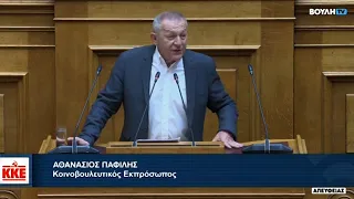 Θ. Παφίλης: Όλες οι κυβερνήσεις έχουν μετατρέψει τη χώρα σε επιθετικό φυλάκιο των ΗΠΑ