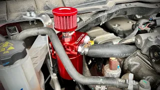 Installed Evil Energy Catch Cans On Both My 2016 & 2018 Ram 2500 Cummins Trucks.