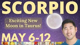 Scorpio - SERIOUS ABUNDANCE! THIS NEW MOON IS MAGICAL FOR YOU ❤️🌠 MAY 6-12 Tarot Horoscope ♏️