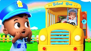 Ten Little Buses, Boo Boo Song & other baby dance party rhymes by Blue Fish 2023 | 4K videos