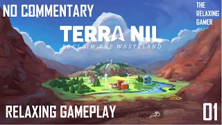 Terra Nil Relaxing Gameplay ( No Commentary )