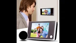 3 5 inch Digital Door Camera Doorbell LCD Color Screen 120 Degree