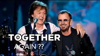 "Legendary Reunion: Ringo Starr and Paul McCartney Recording Together"