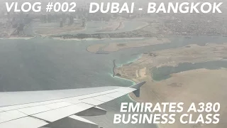 Emirates A380 Business Class Dubai to Bangkok - Let's go Further | Full Flight Experience