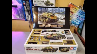 Tamiya 1/16 56024 RC Full Option Jagdpanther German WWII Tank Destroyer Build Part 3