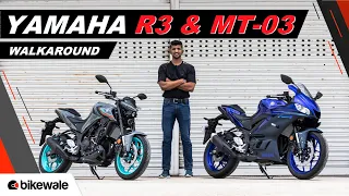 2023 Yamaha R3 and MT-03 Walkaround | Launch Date, Expected Price in India & More | BikeWale