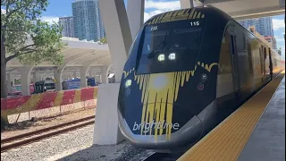 Brightline Train from Orlando to Fort Lauderdale Celebrity Cruise