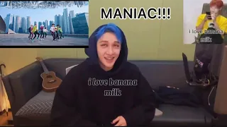 [ENG SUBS] BANGCHAN REACTION TO MANIAC MUSIC VIDEO BY STRAY KIDS