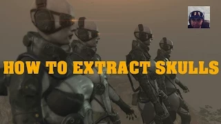 METAL GEAR SOLID 5 HOW TO EXTRACT SKULLS (Read Description) (OLD VIDEO)