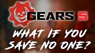 Gears 5 - What Happens If You Choose Not To Save Anyone At The End?