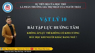 BÀI TẬP LỰC HƯỚNG TÂM